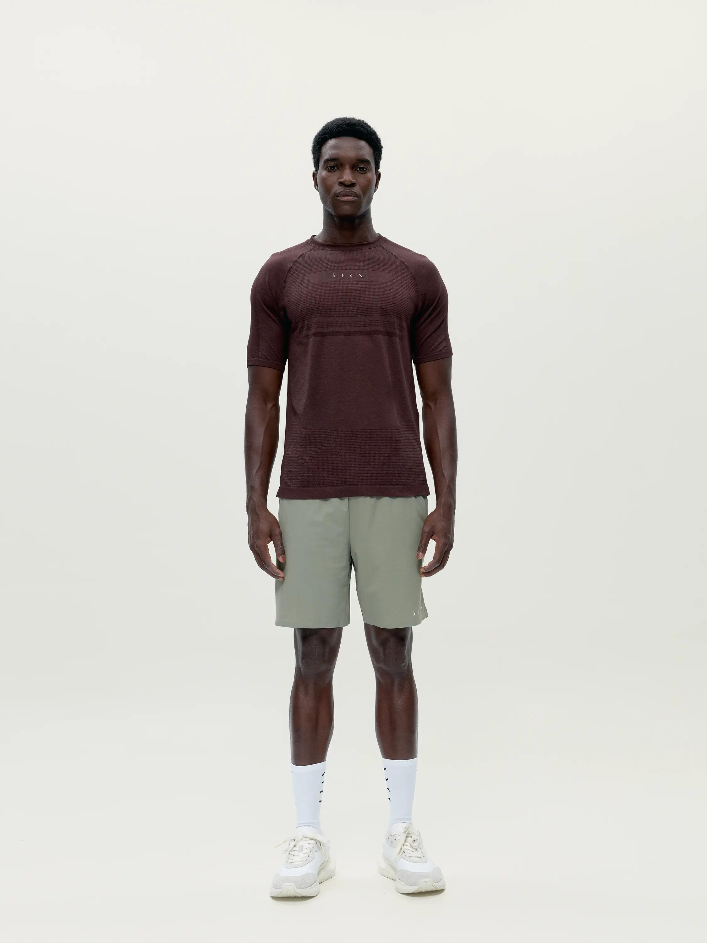 Pantalón corto deportivo de hombre Orinoco secado rápido tacto suave 4/5