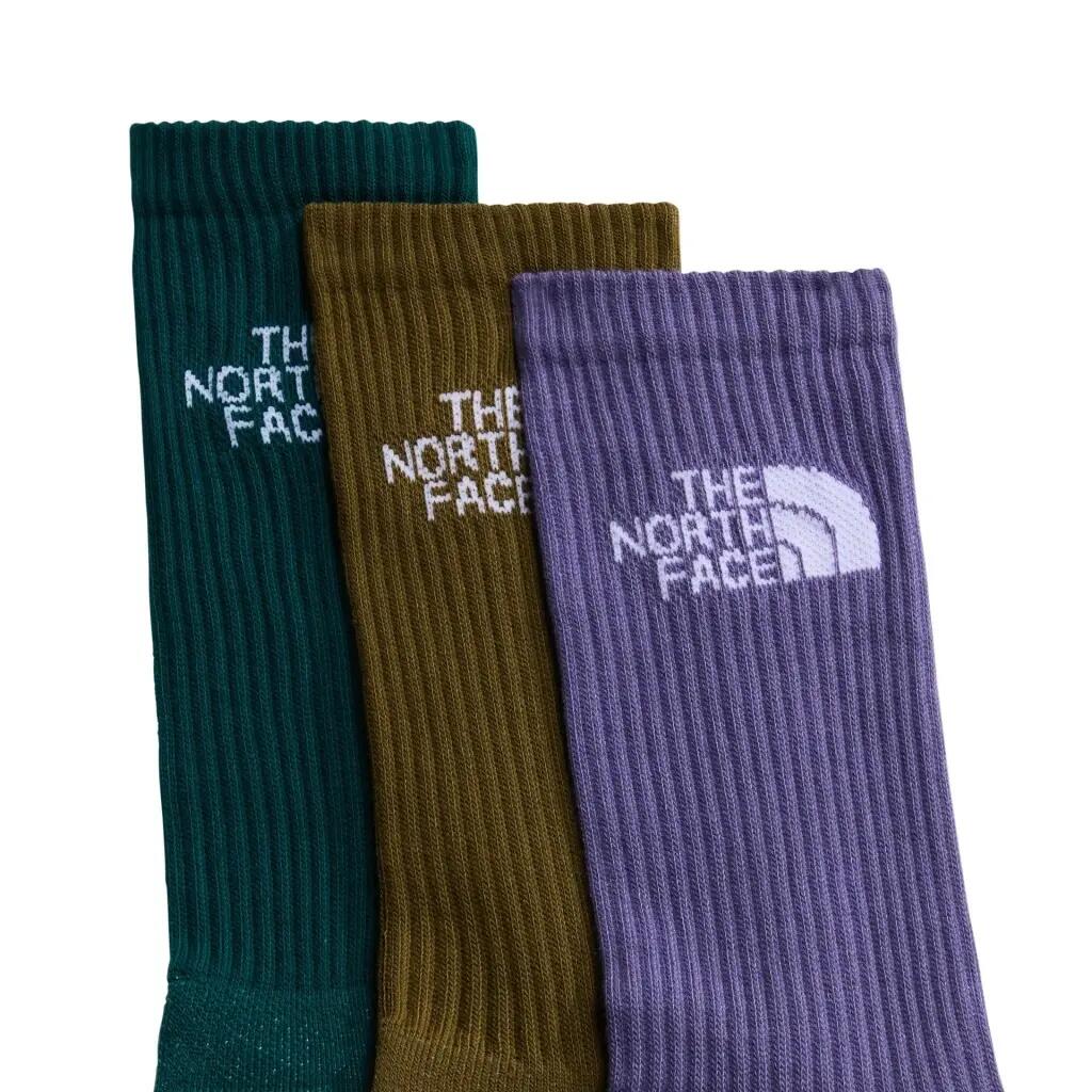Meias The North Face Modelo Mlsprt Sock Csh Crew 3p Cor Multicolorido 2/5