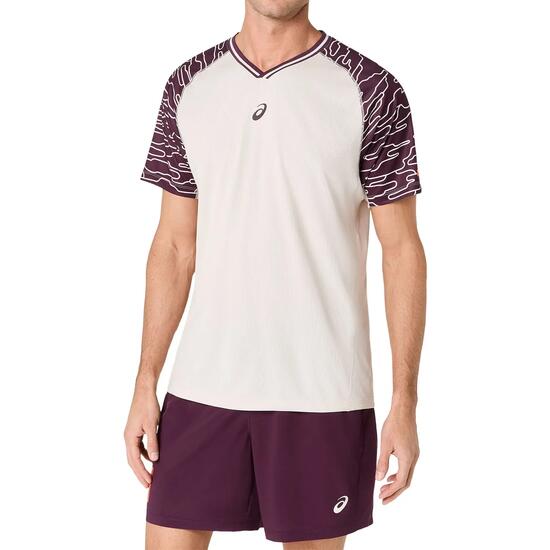 CAMISETA ASICS PADEL COURT SS TOP 2041A424 XS