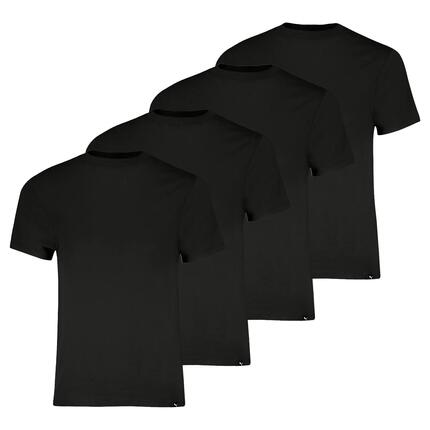 T-Shirt Herren 4er Pack Bequem sitzend-Crew Neck Tee 4P