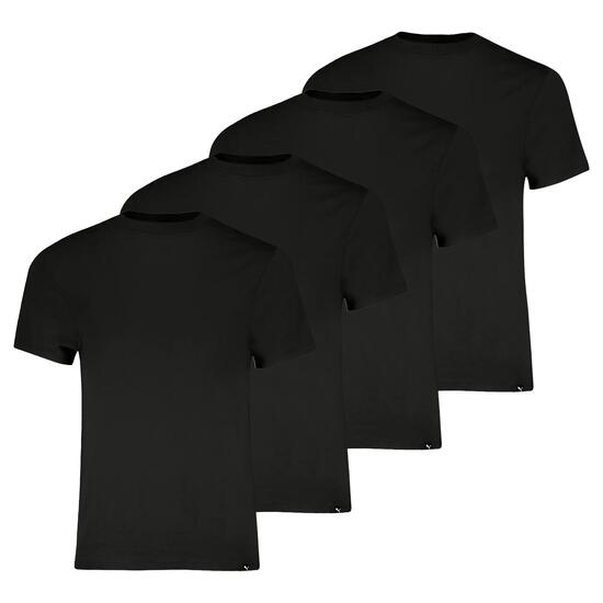 T-Shirt Herren 4er Pack Bequem sitzend-Crew Neck Tee 4P