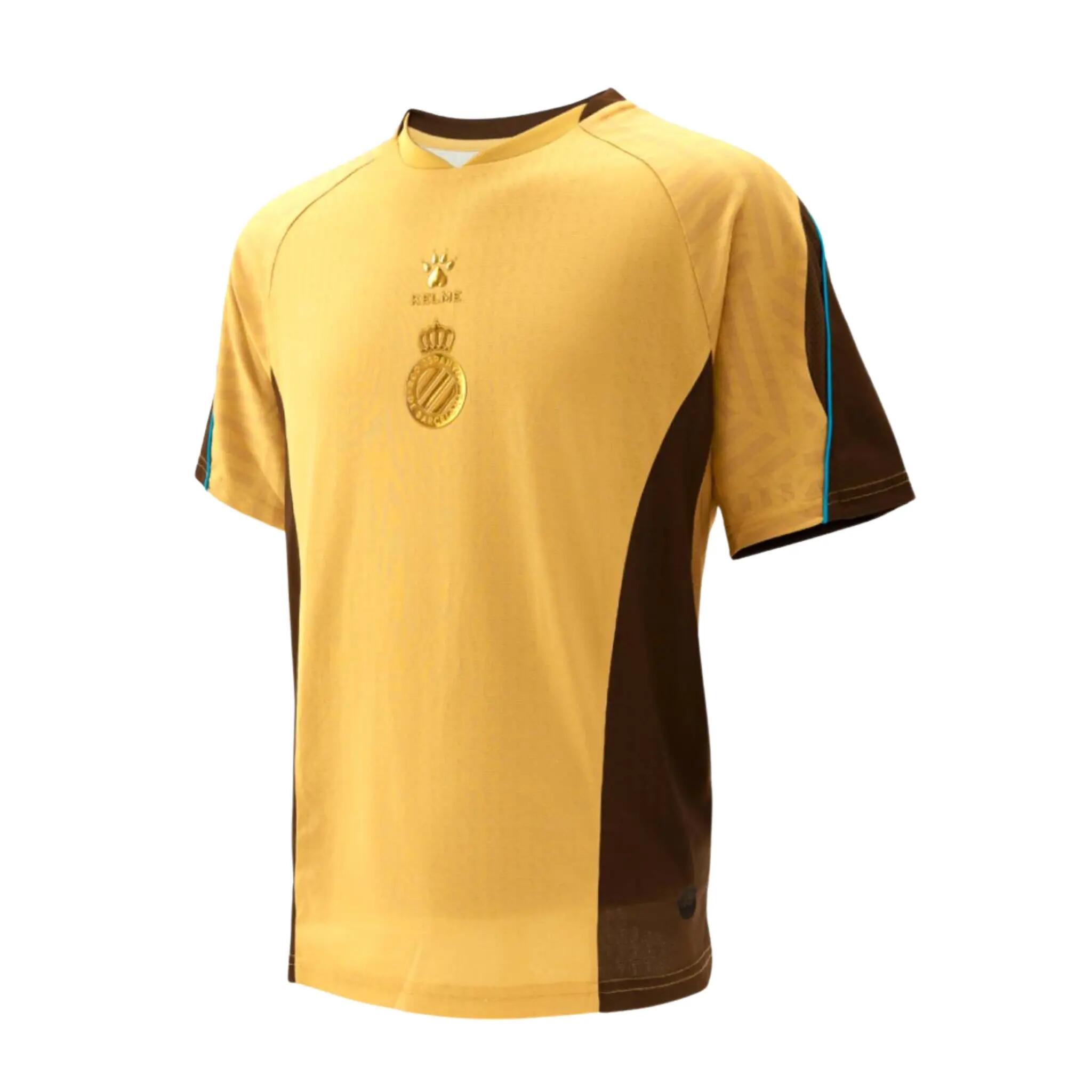 Kelme Camiseta Rcd Espanyol Entrenamiento 26-27 Dorado Unisex 3/3