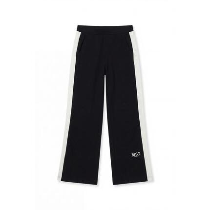 Pantalon de sport pour femmes à coupe large en molleton