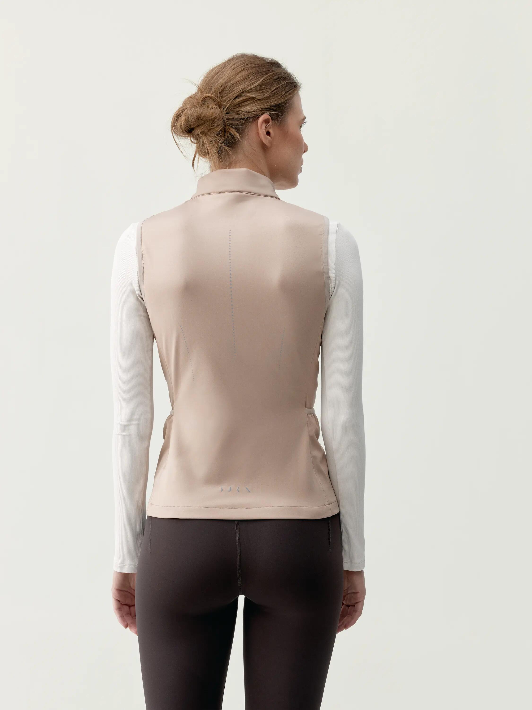 Gilet sportivo donna Vortex Con tasche tatto morbido 2/6