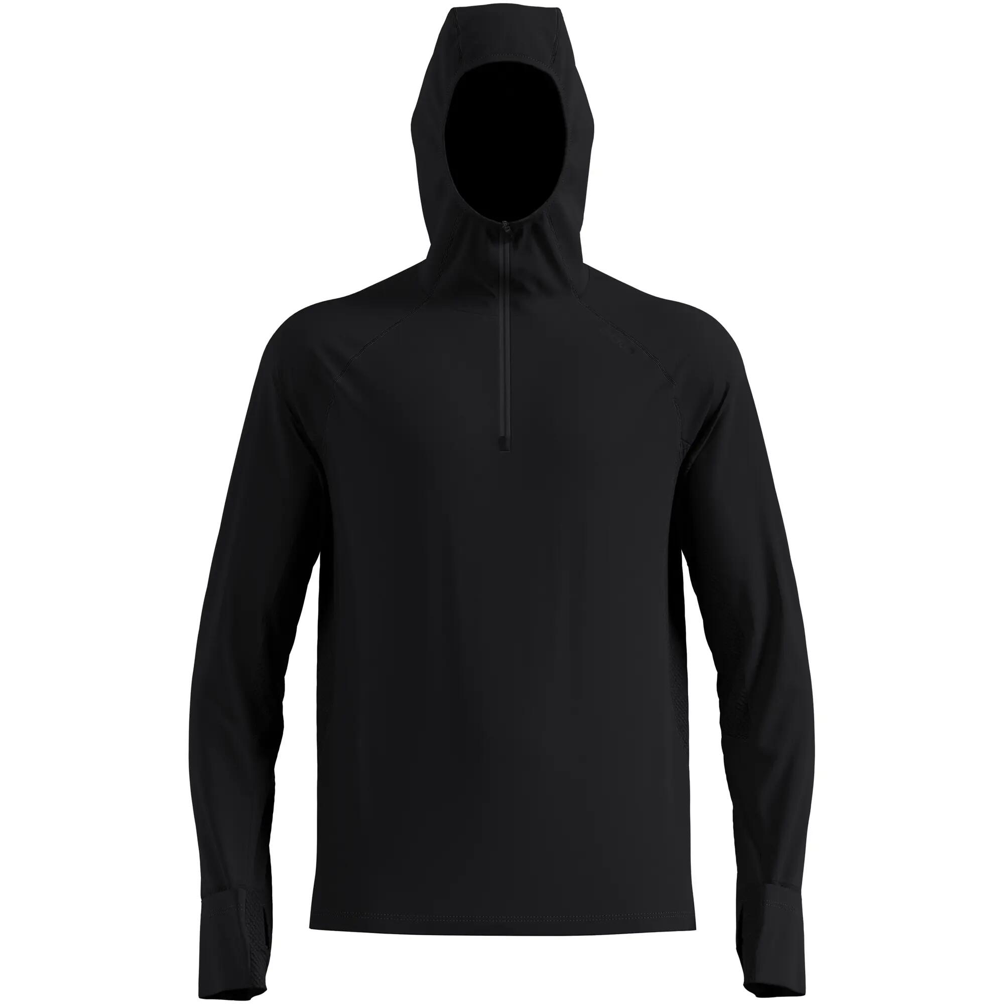 Bluza z kapturem Odlo Mid layer hoody X-ALP 1/2