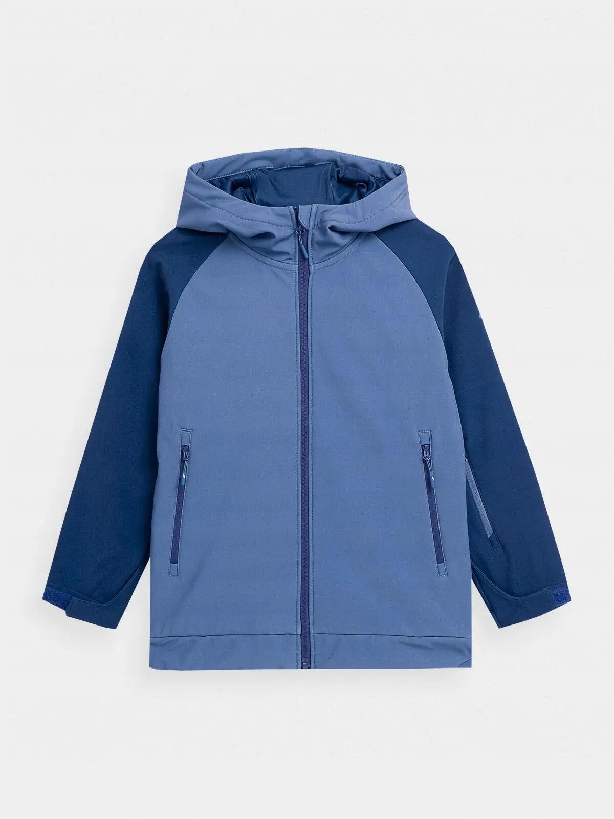 KURTKA CHŁOPIĘCA 4F SOFTSHELL Z MEMBRANĄ 5000 8/10