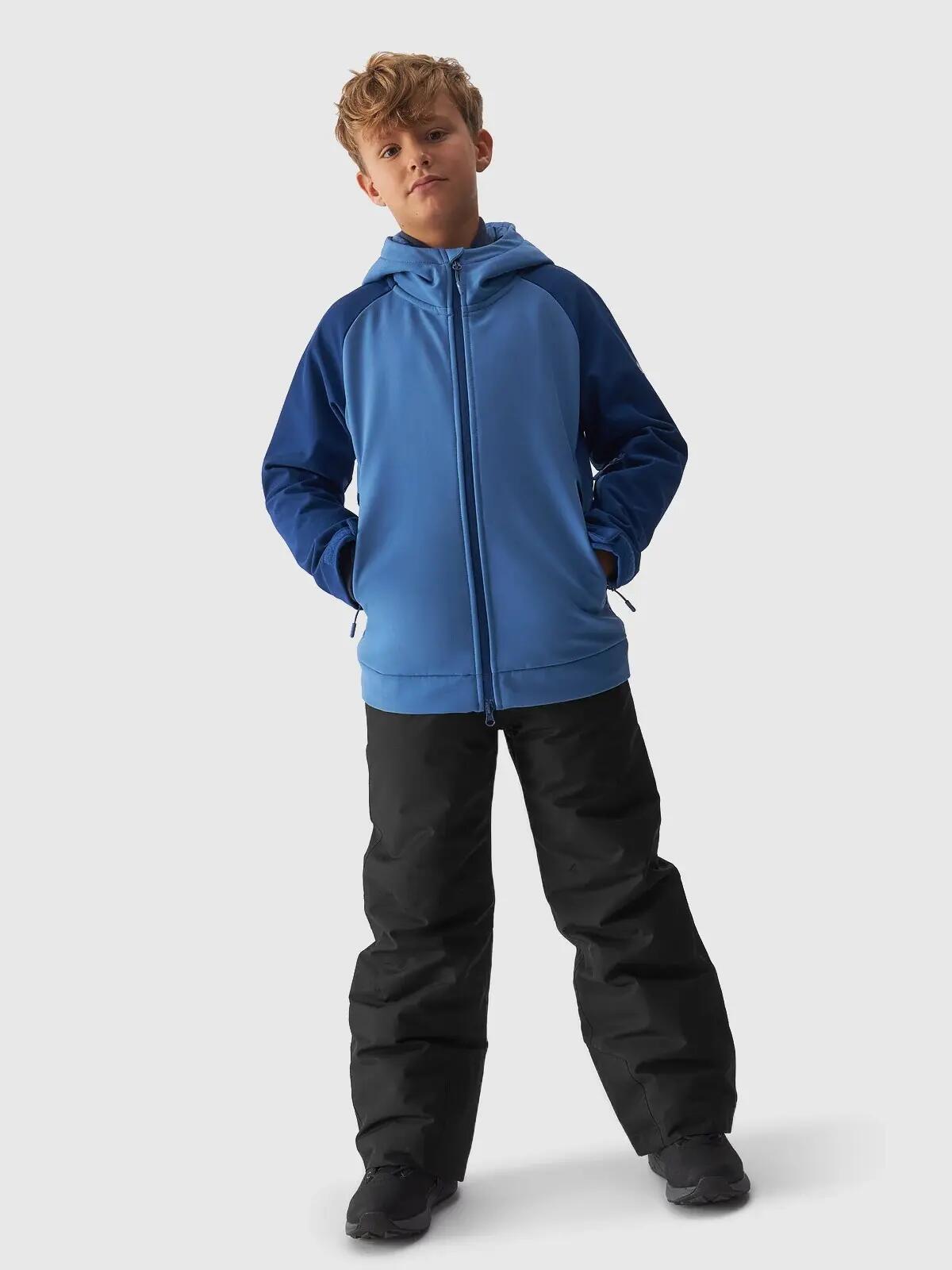 KURTKA CHŁOPIĘCA 4F SOFTSHELL Z MEMBRANĄ 5000 7/10