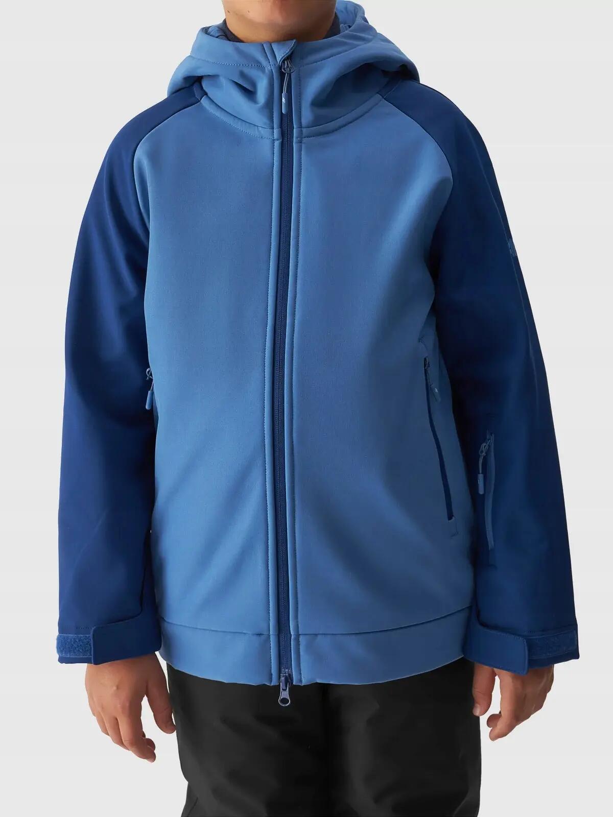 KURTKA CHŁOPIĘCA 4F SOFTSHELL Z MEMBRANĄ 5000 6/10