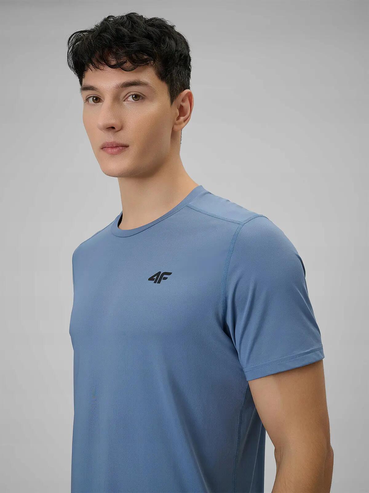 T-SHIRT MĘSKI 4F KOSZULKA TRENINGOWA SZYBKOSCHNĄCA 5/9