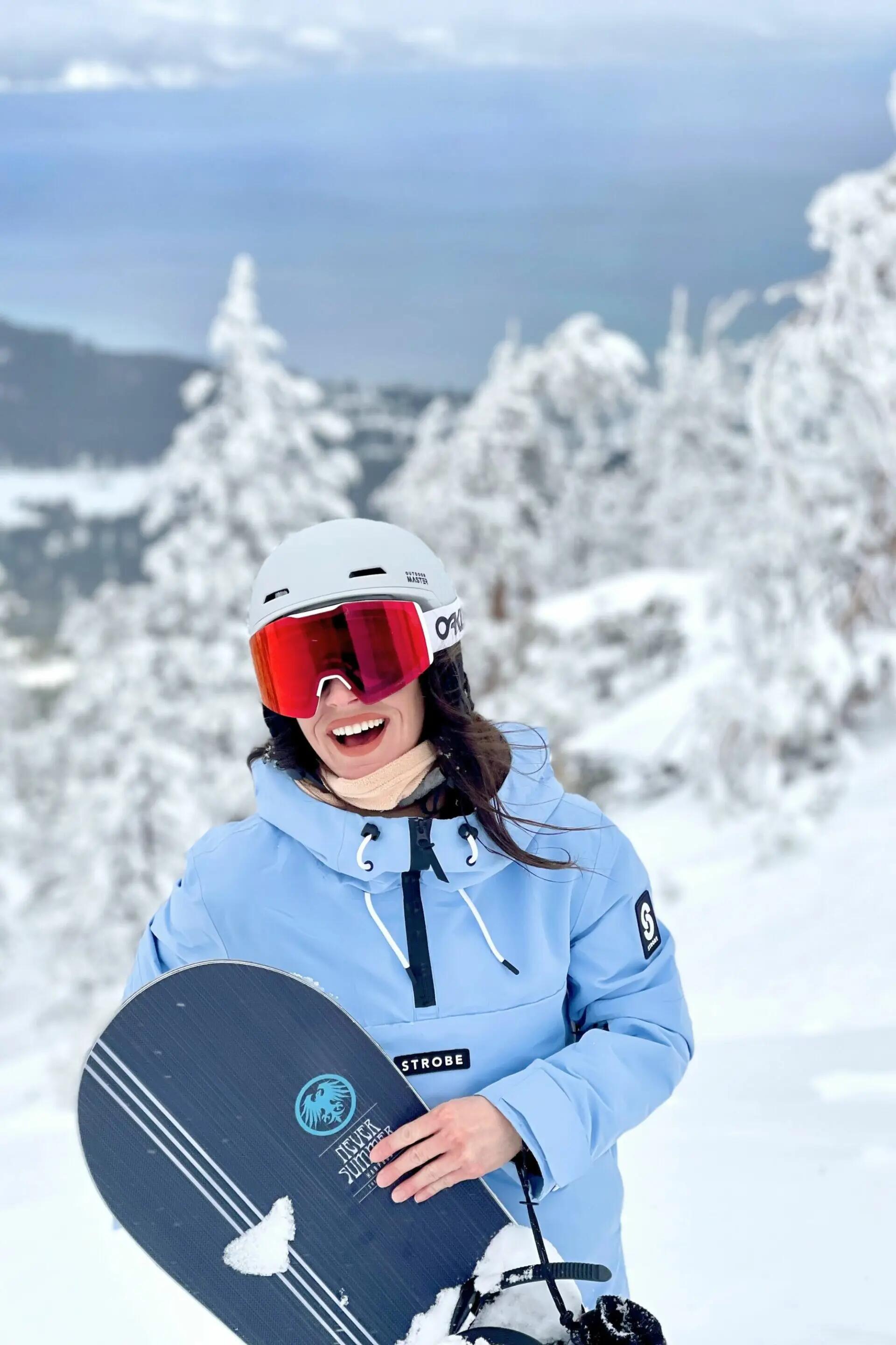 Damen Snowboard Snowboardjacke wasserdicht warm Luna 5/6