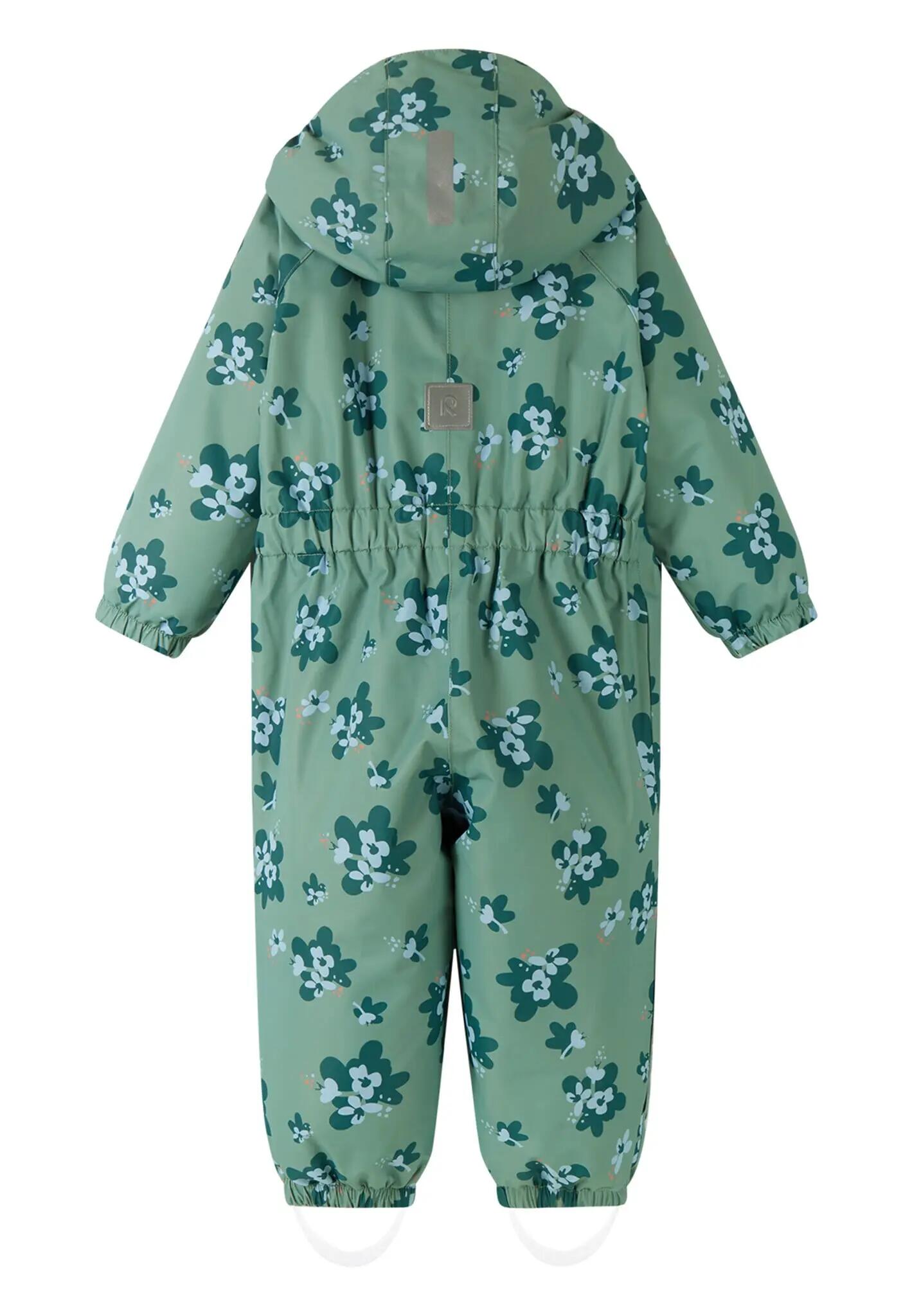 Tuta da neve per bambini piccoli Puhuri Stone Green 2/5