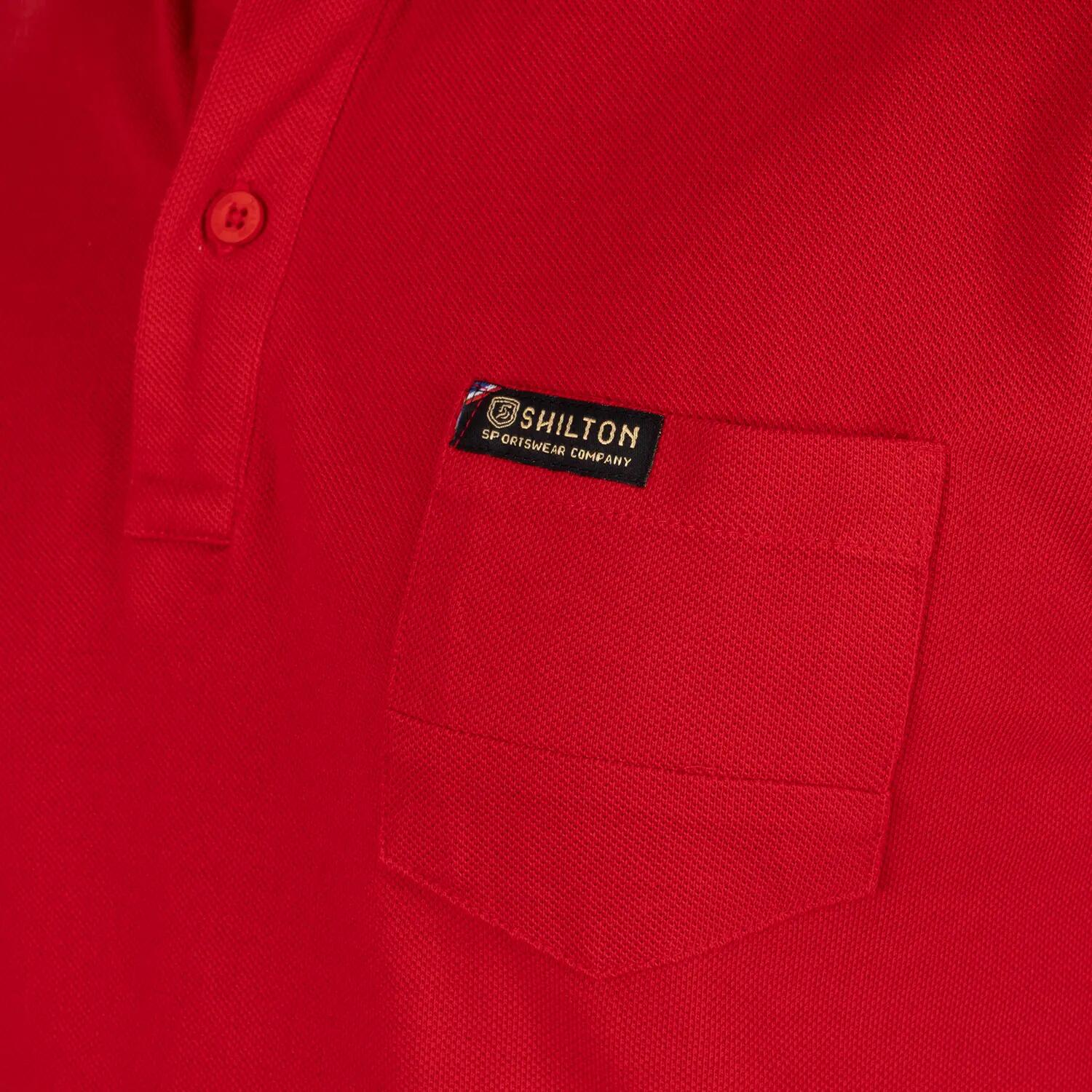 Polo piqué lagon 3XL / Rouge 4/5