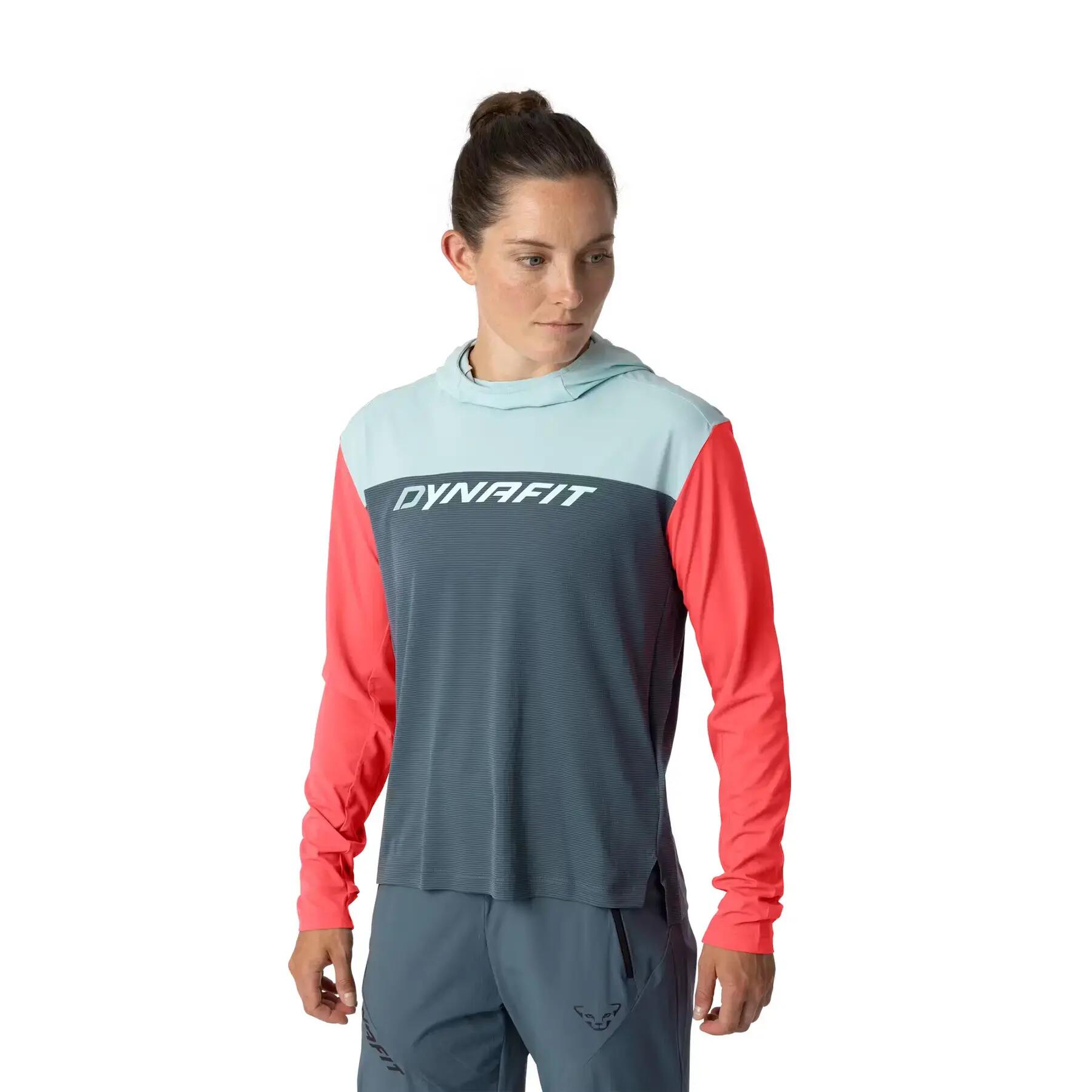 Sudadera con capucha mujer Dynafit Traverse Sun 2/3