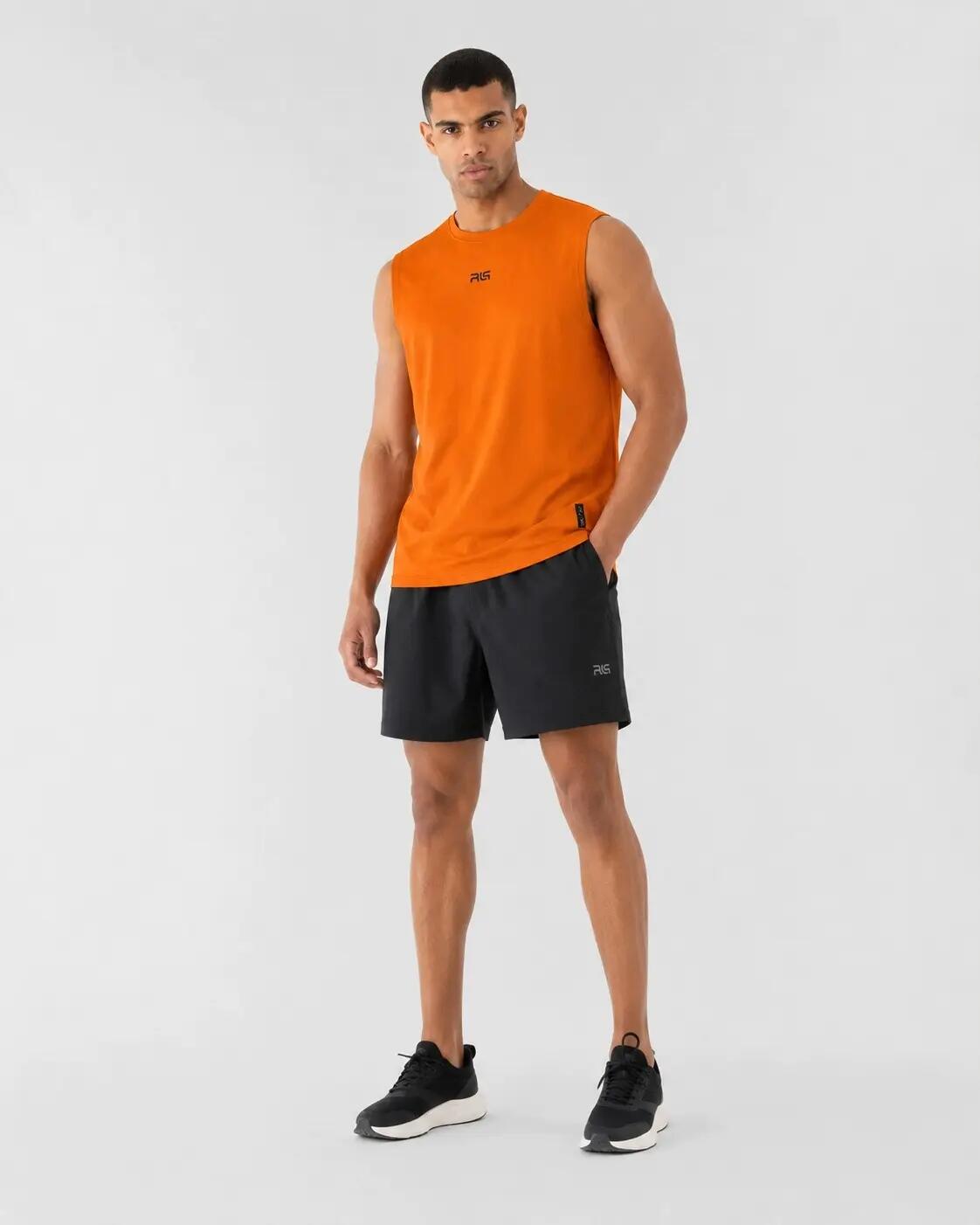 KOSZULKA BEZ RĘKAWÓW 4F T-SHIRT RL9 MĘSKI TRENINGOWY 3/5