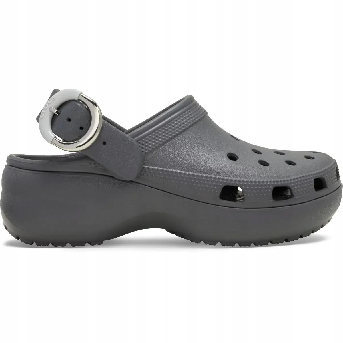 Chodaki Dla Dorosłych Crocs Classic Platform Dipped Buckle Clog 3/6