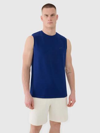 T-SHIRT MĘSKI 4F KOSZULKA TOP TANK OVERSIZE
