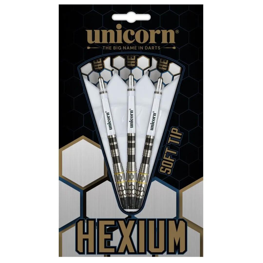 Hexium 01 Black 90% Tungsten Softtip Dartpijlen 5/5