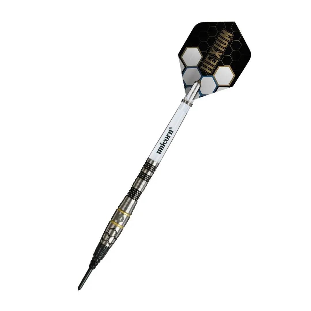 Hexium 01 Black 90% Tungsten Softtip Dartpijlen 4/5