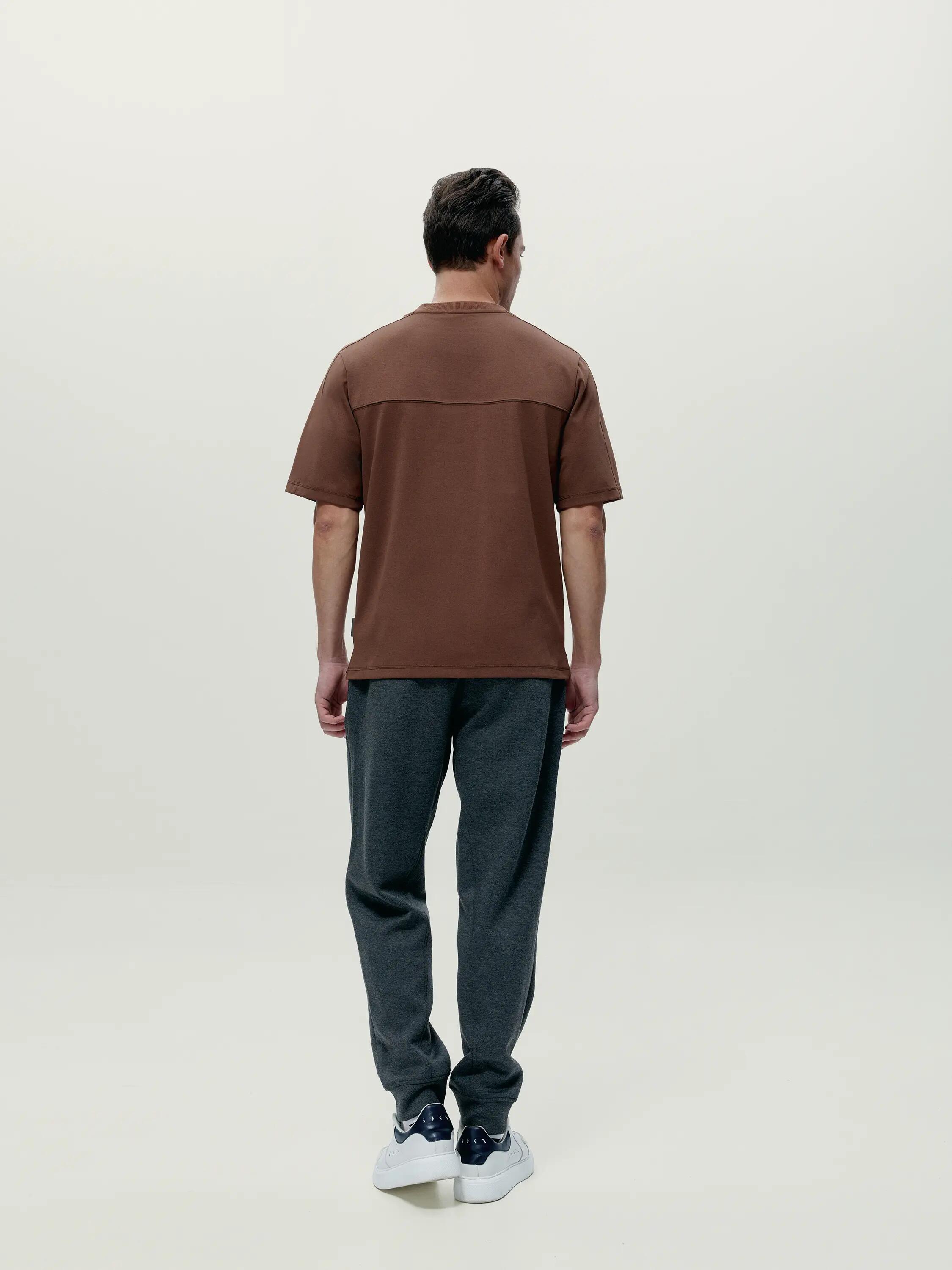 T-shirt sportiva uomo Tirreno Manica corta oversize 5/5