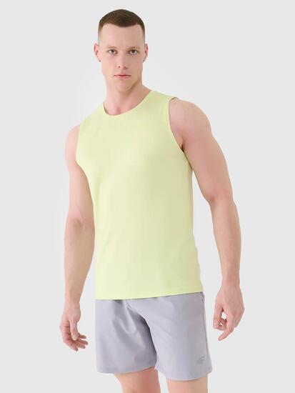 T-SHIRT MĘSKI 4F KOSZULKA TOP TANK SZYBKOSCHNĄCA