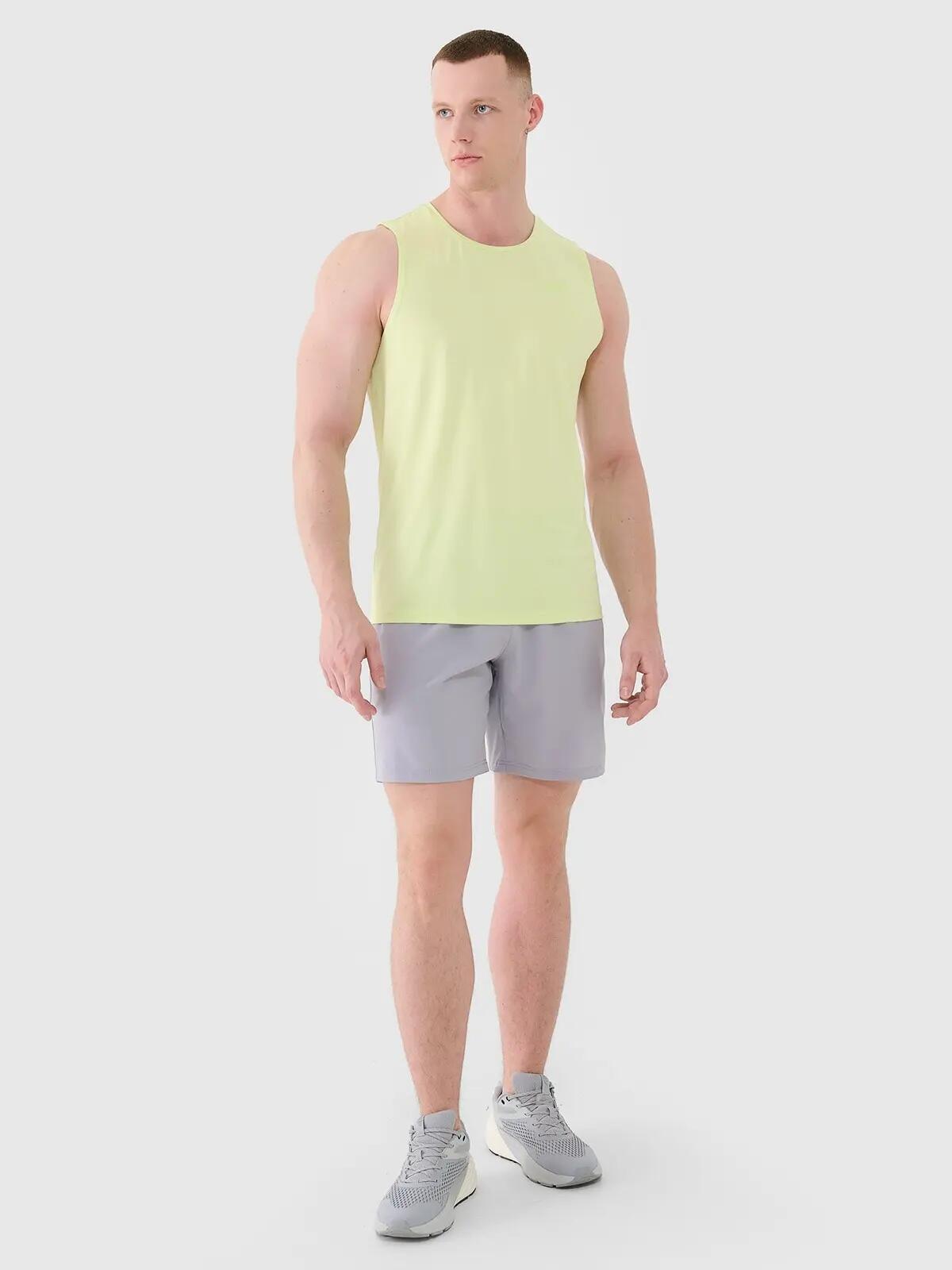 T-SHIRT MĘSKI 4F KOSZULKA TOP TANK SZYBKOSCHNĄCA 2/7