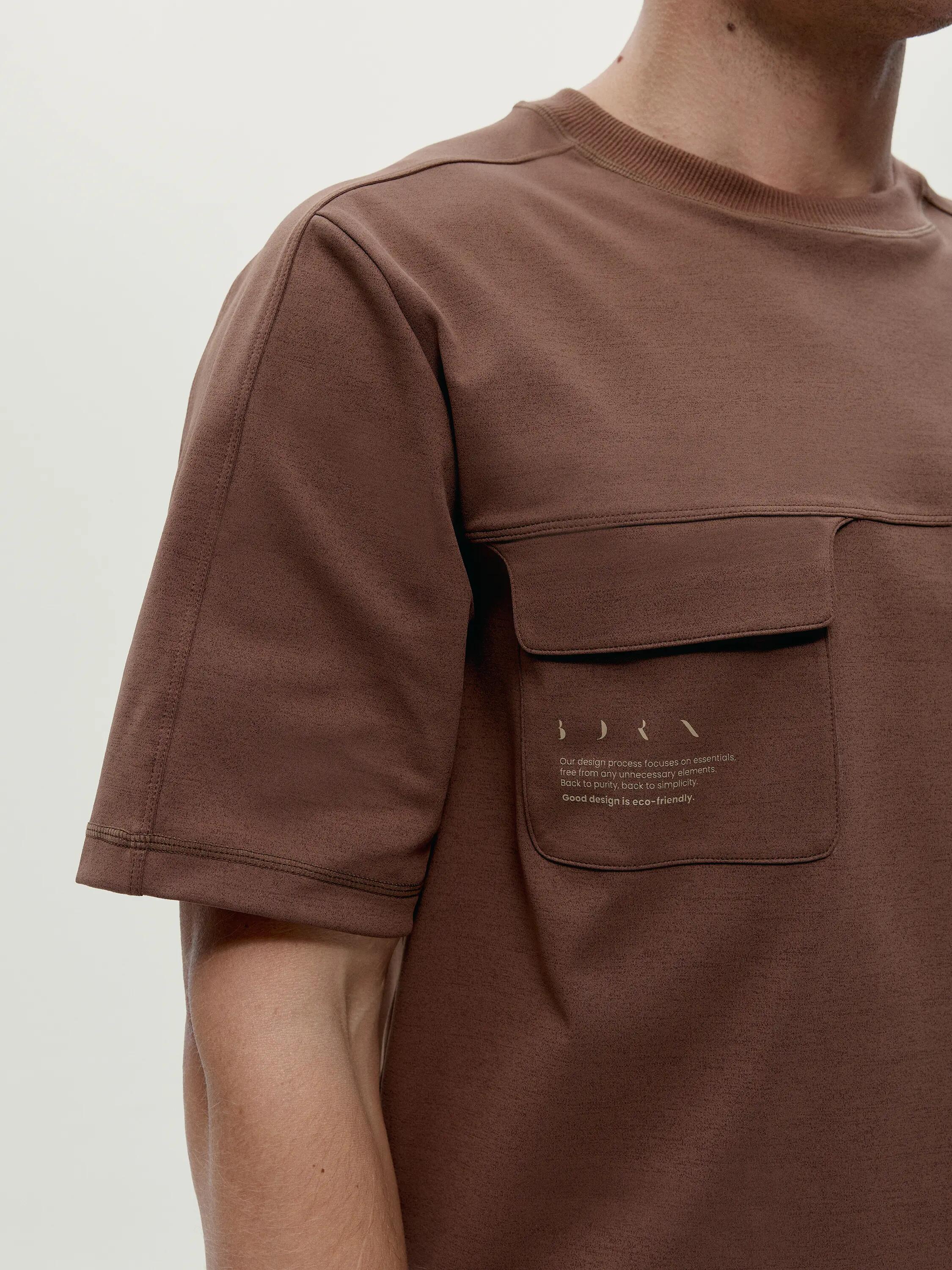 T-shirt sportiva uomo Tirreno Manica corta oversize 3/5