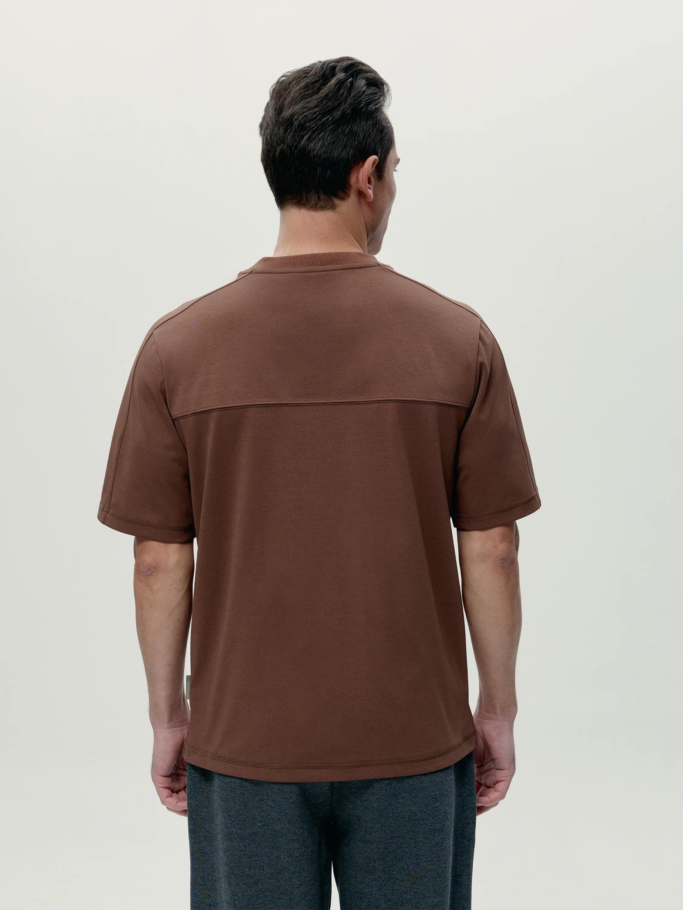 T-shirt sportiva uomo Tirreno Manica corta oversize 2/5