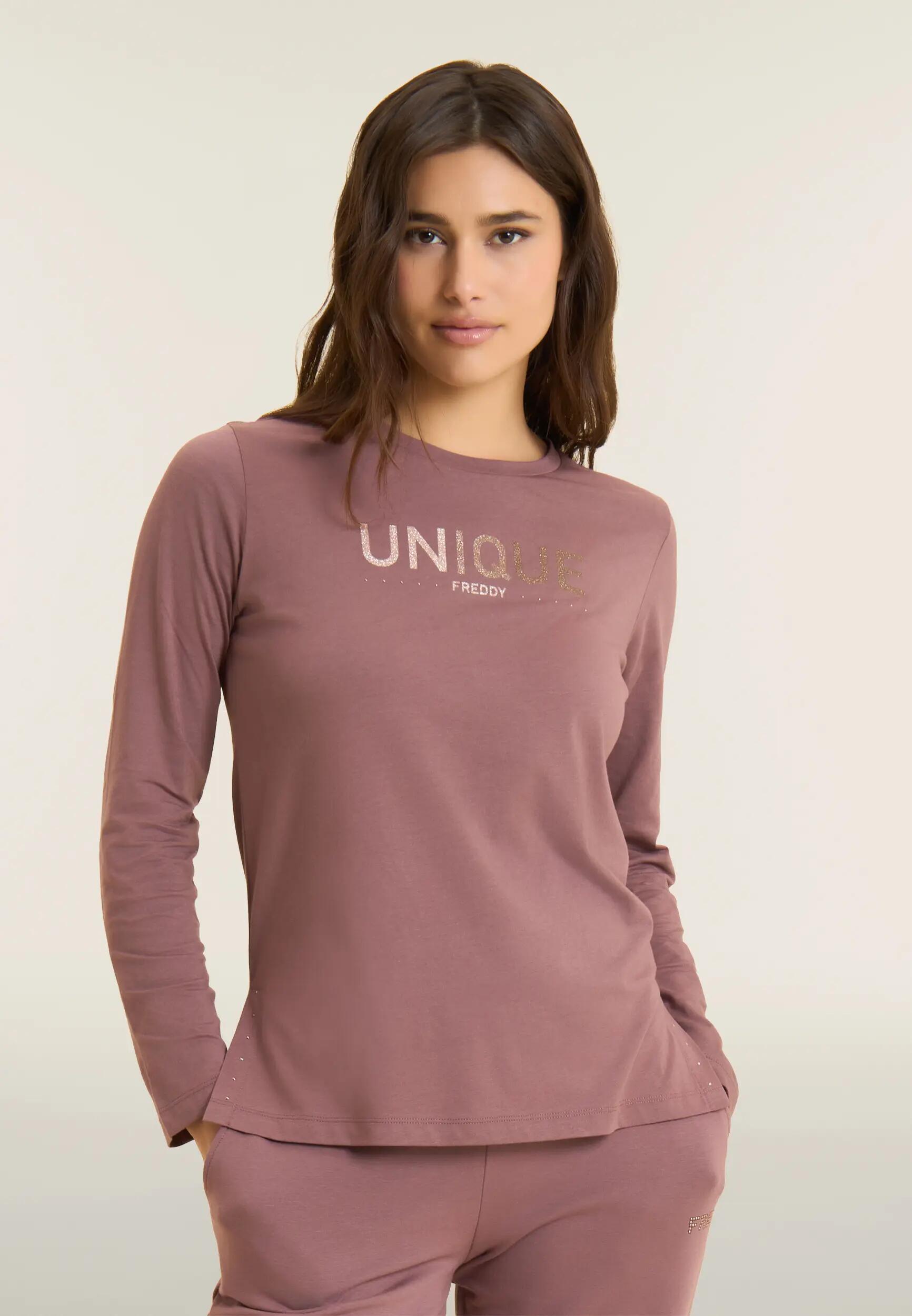 T-shirt Manica Lunga Unique da Donna 2/6