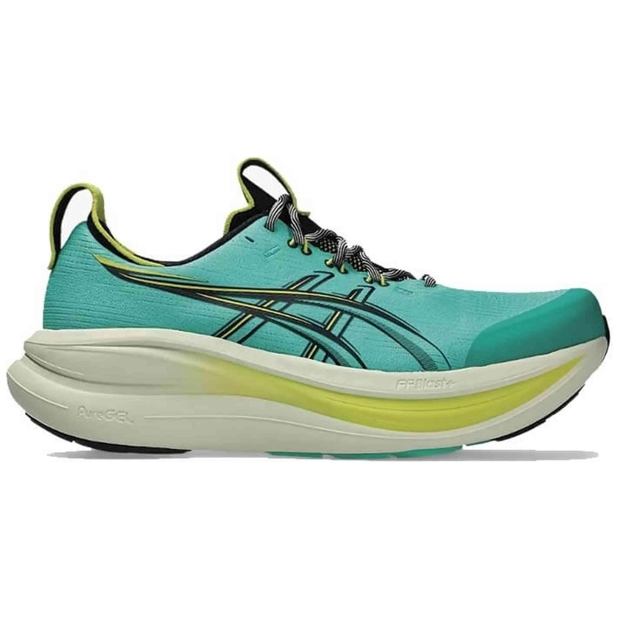 Baskets Asics modèle Asics Gel Nimbus 28 TR "Aurora Green" pour homme 1/4