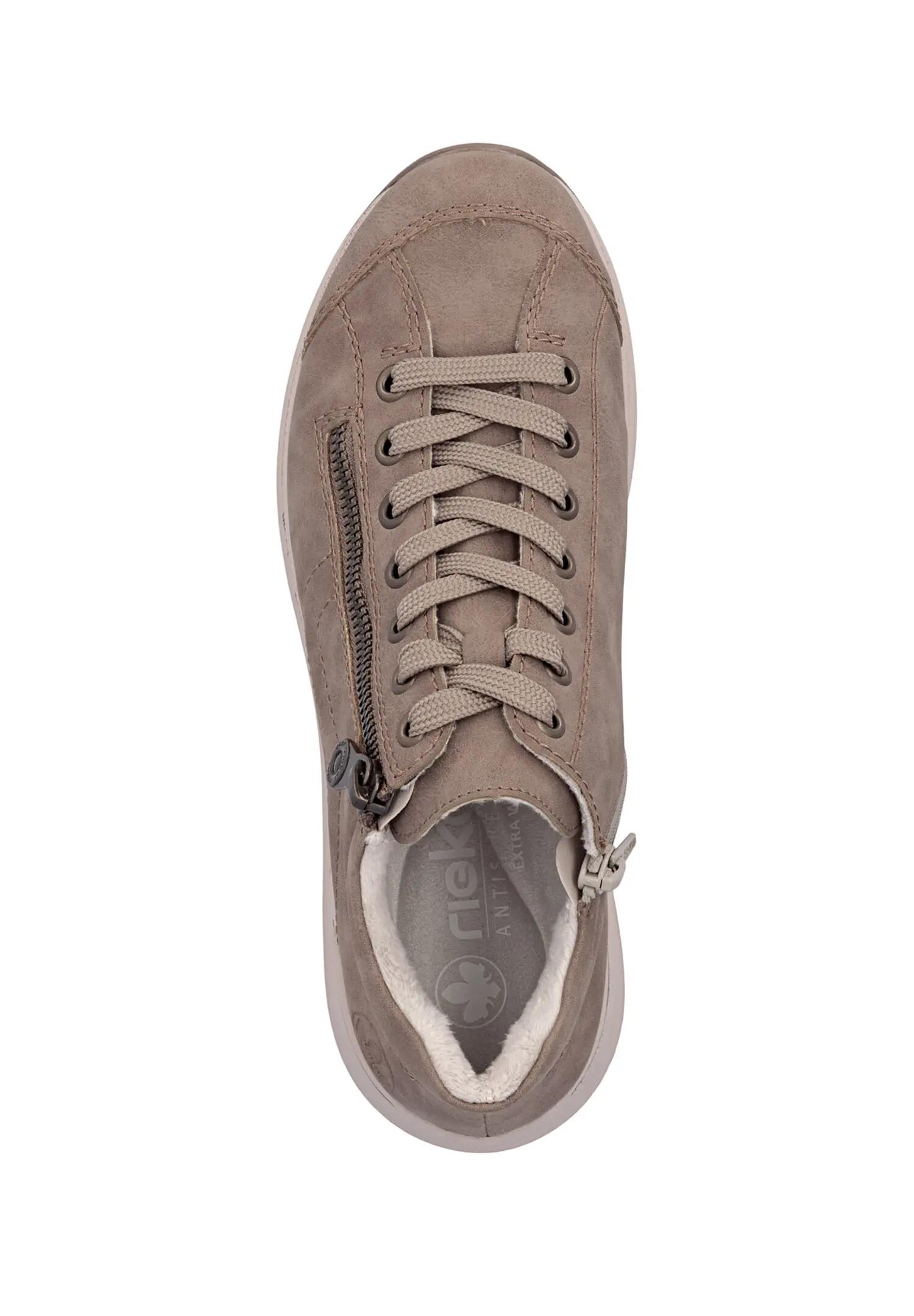 Rieker Damen N1400 64 Sneaker Low Extraweite H Beige 2/5