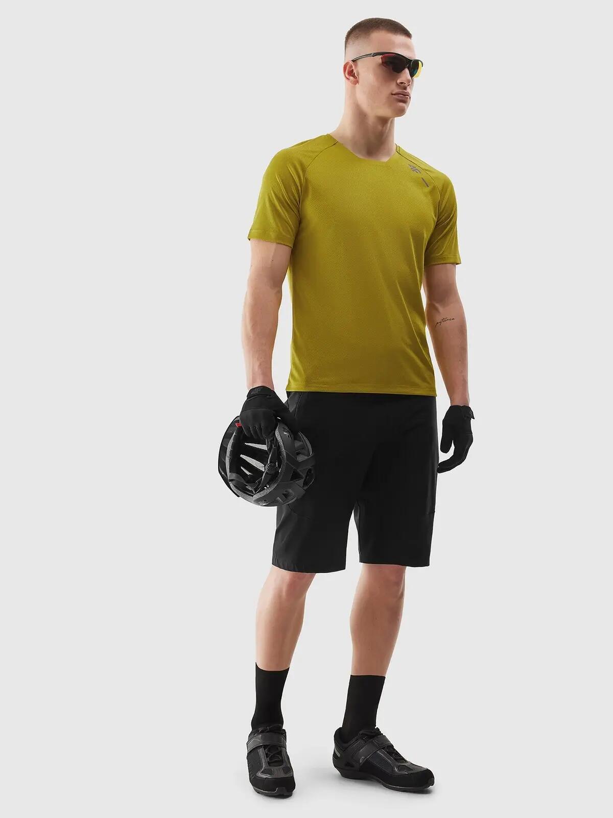 KOSZULKA SPORTOWA 4F ROWEROWA SZYBKOSCHNĄCA MĘSKA T-SHIRT TFTSM792 6/9