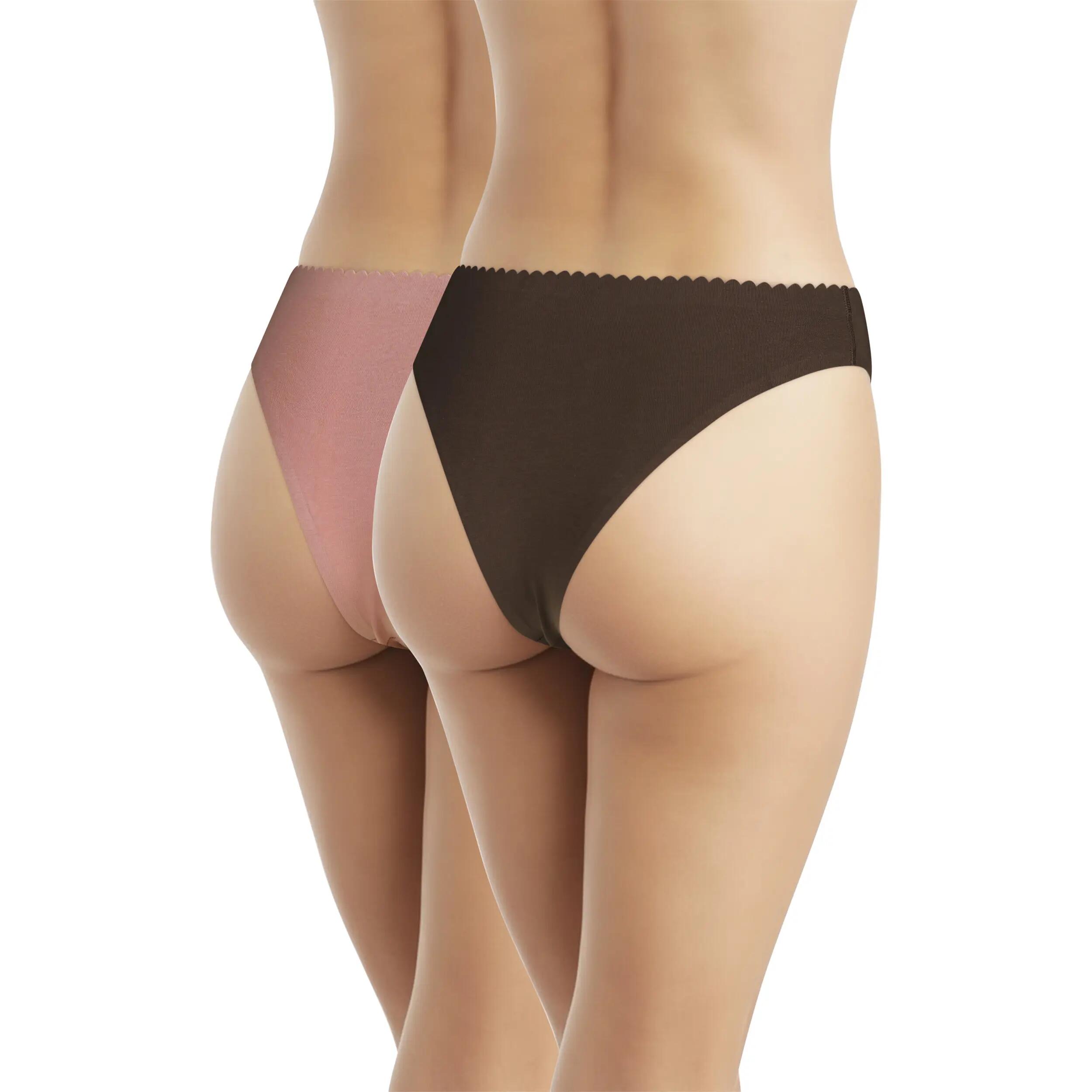 Dim Body Touch Easy, Lot de 2 tangas coton 2/3