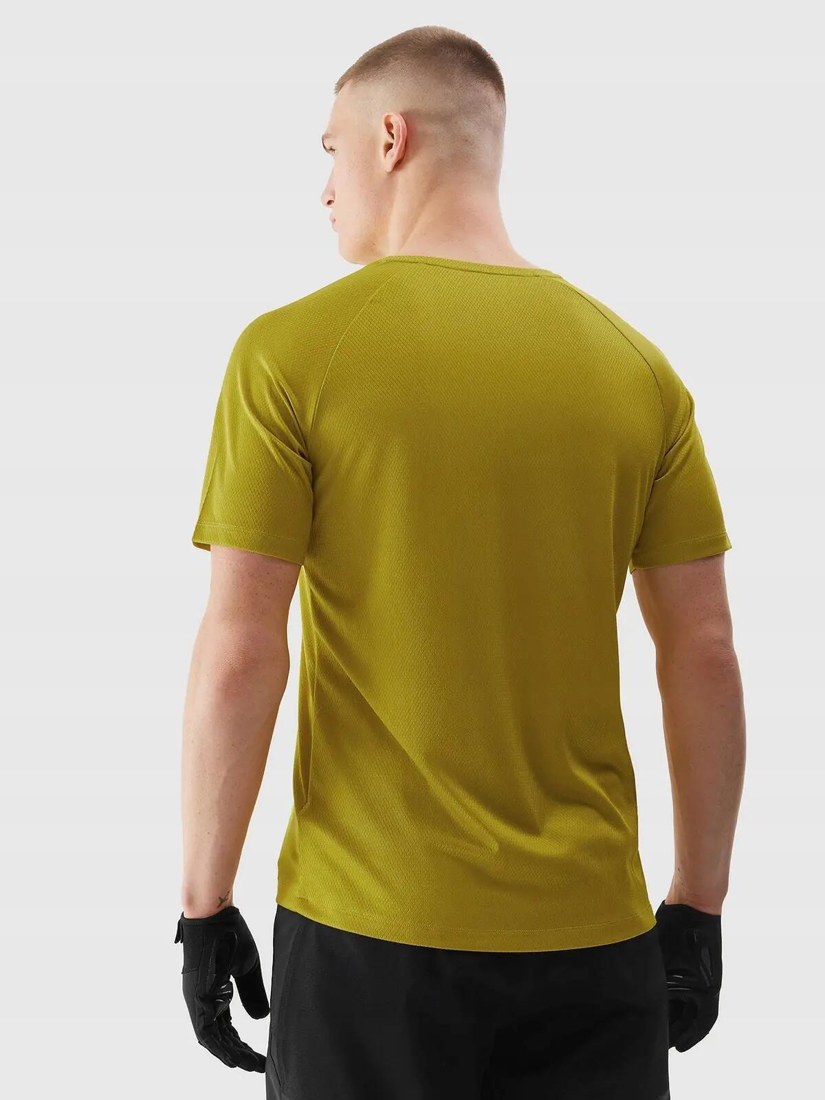 KOSZULKA SPORTOWA 4F ROWEROWA SZYBKOSCHNĄCA MĘSKA T-SHIRT TFTSM792 3/9