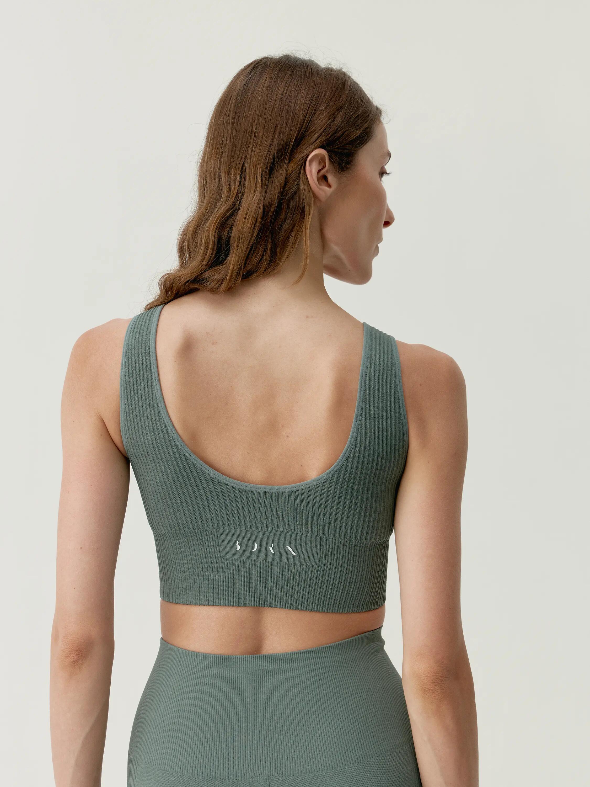 Brassière de sport femme Flow maintien moyen coussinets amovibles 2/6