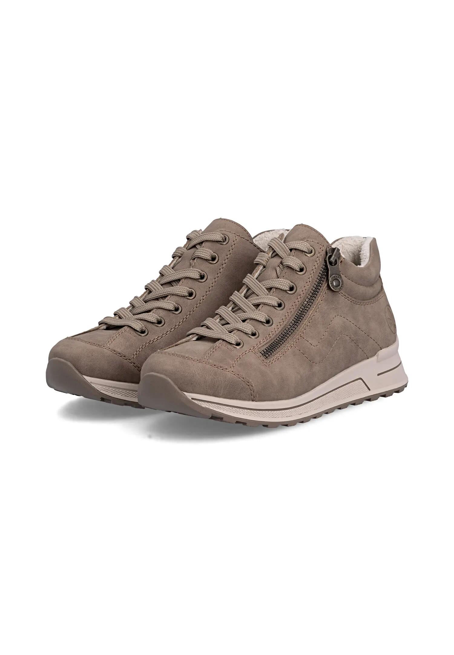 Rieker Damen N1400 64 Sneaker Low Extraweite H Beige 5/5