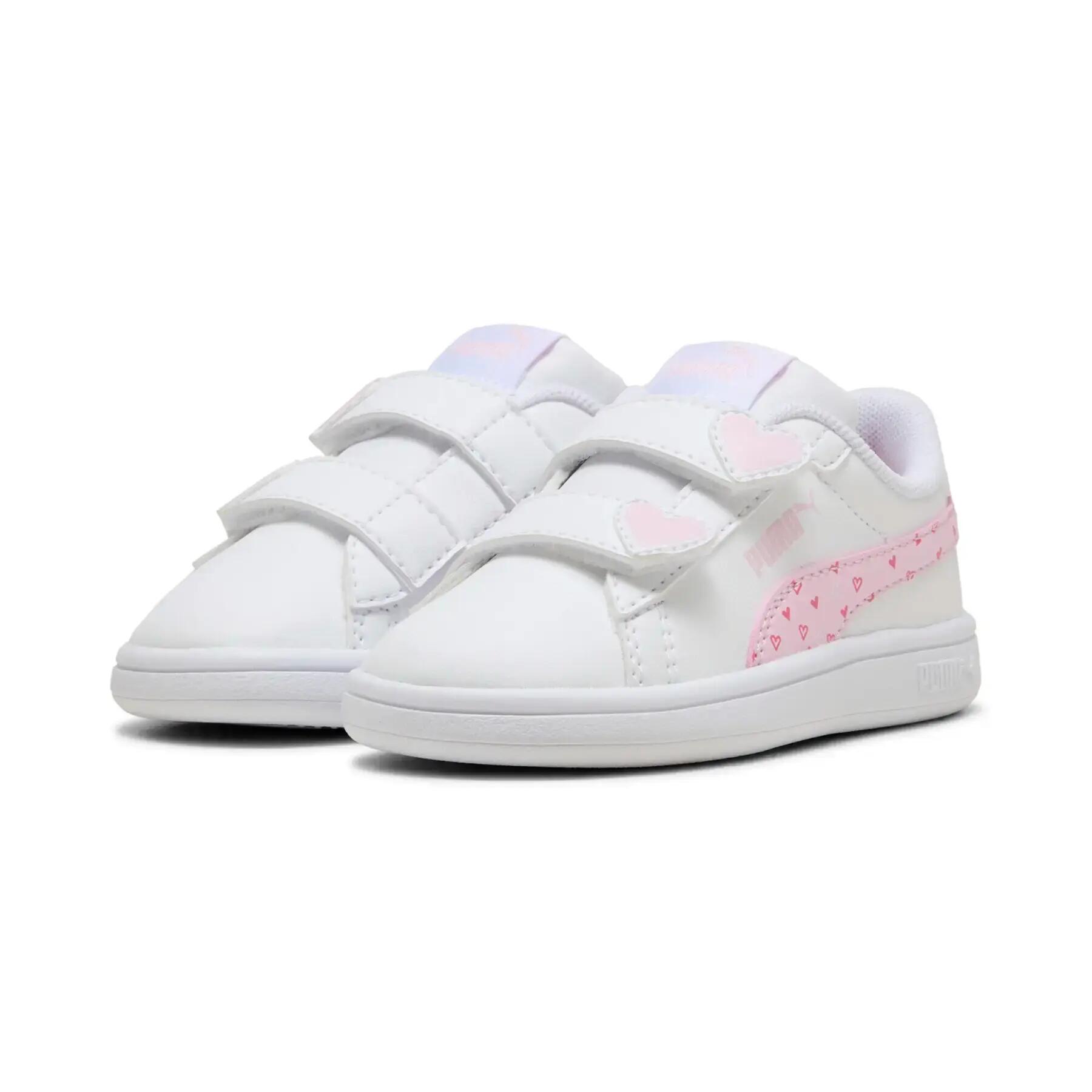 Sneakers da bambina Puma Smash 3.0 Hearty V 3/6
