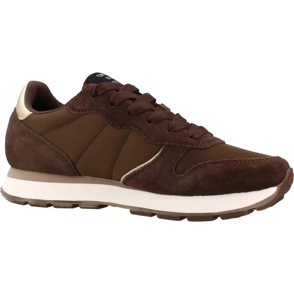 Zapatillas mujer Sun68 Ally Silver Gold 5/5