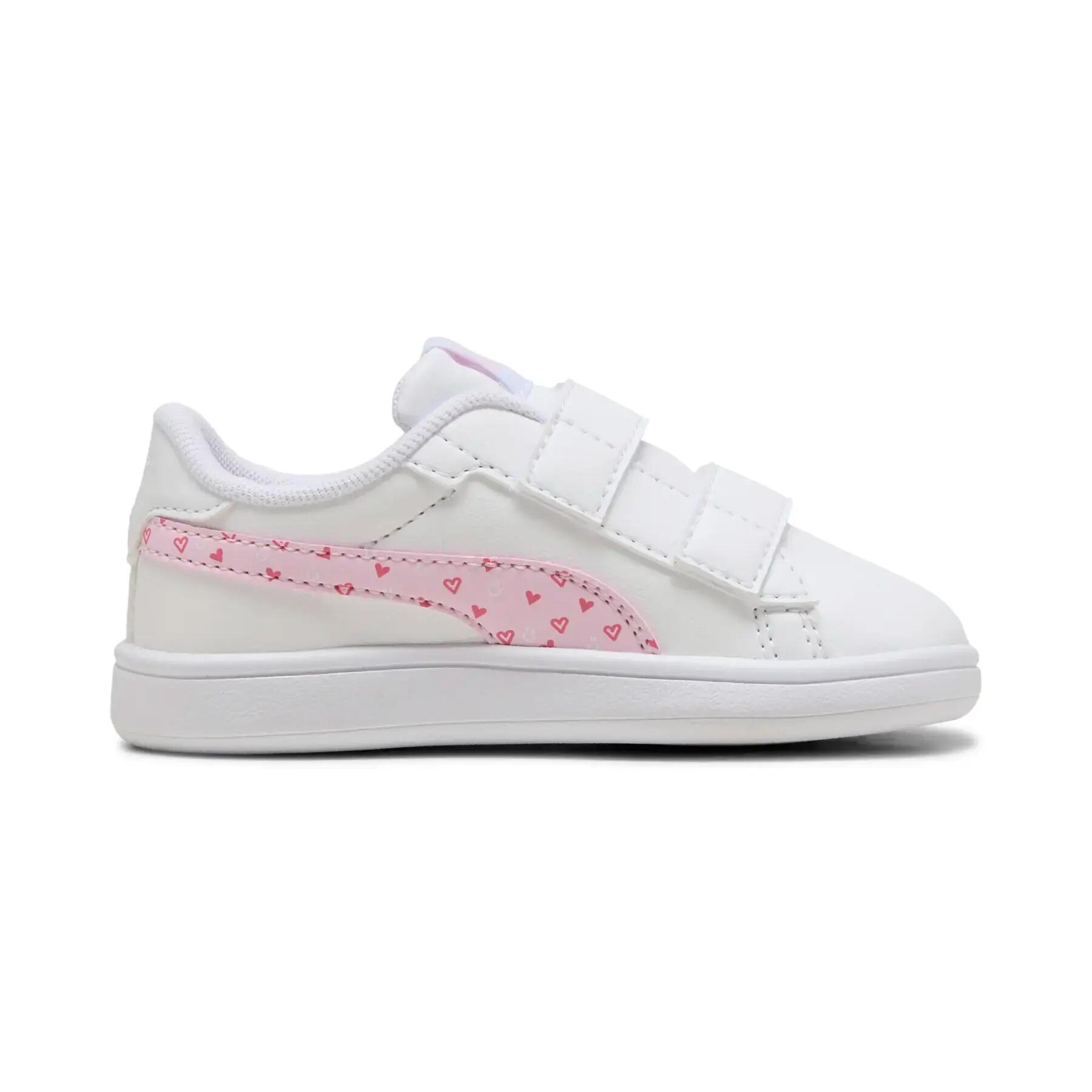 Sneakers da bambina Puma Smash 3.0 Hearty V 2/6