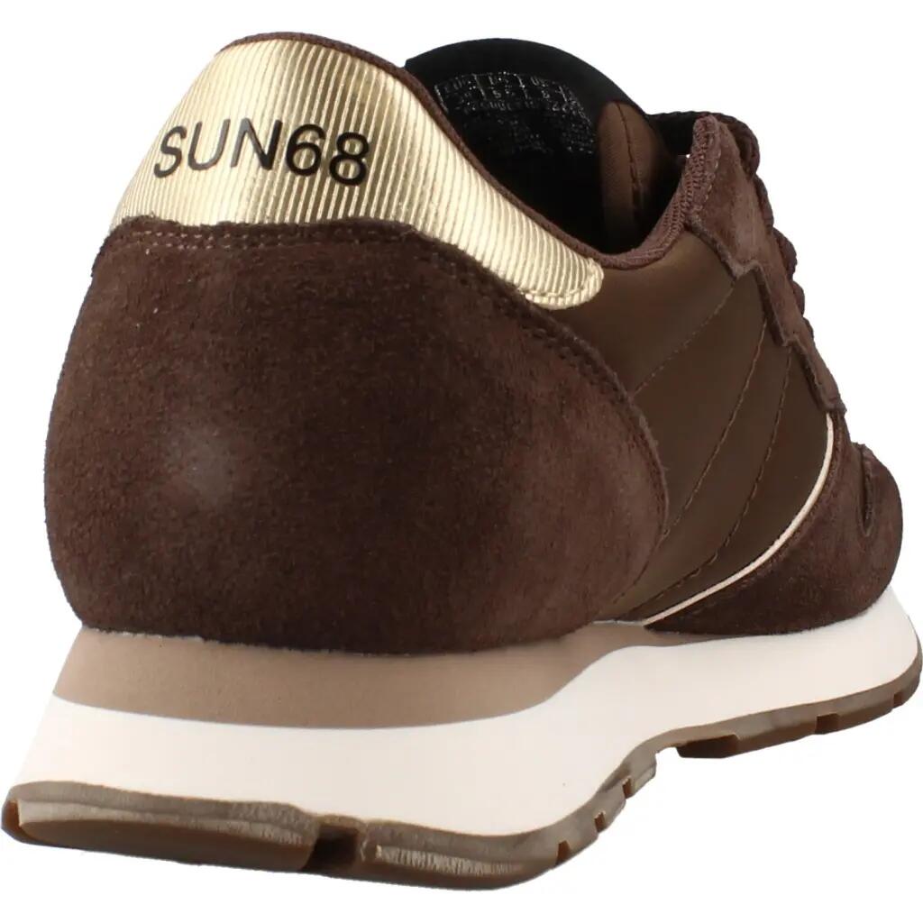 Zapatillas mujer Sun68 Ally Silver Gold 3/5