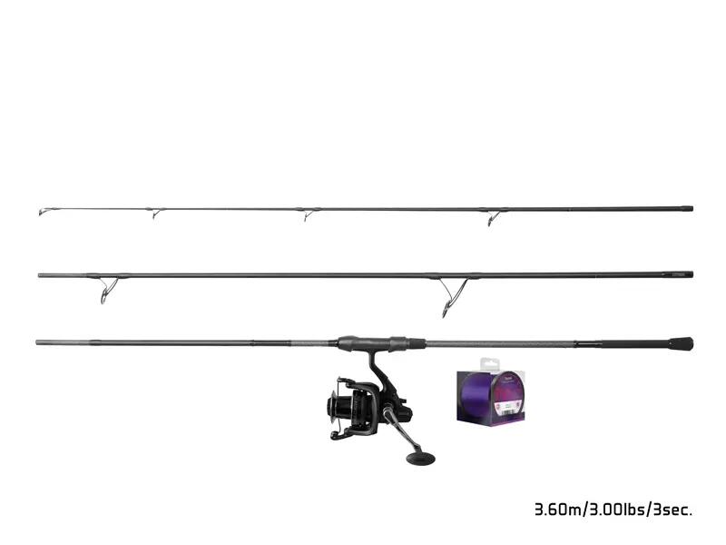Set de carpfishing CorsaBLACK NERO | 2 tramos 3/3