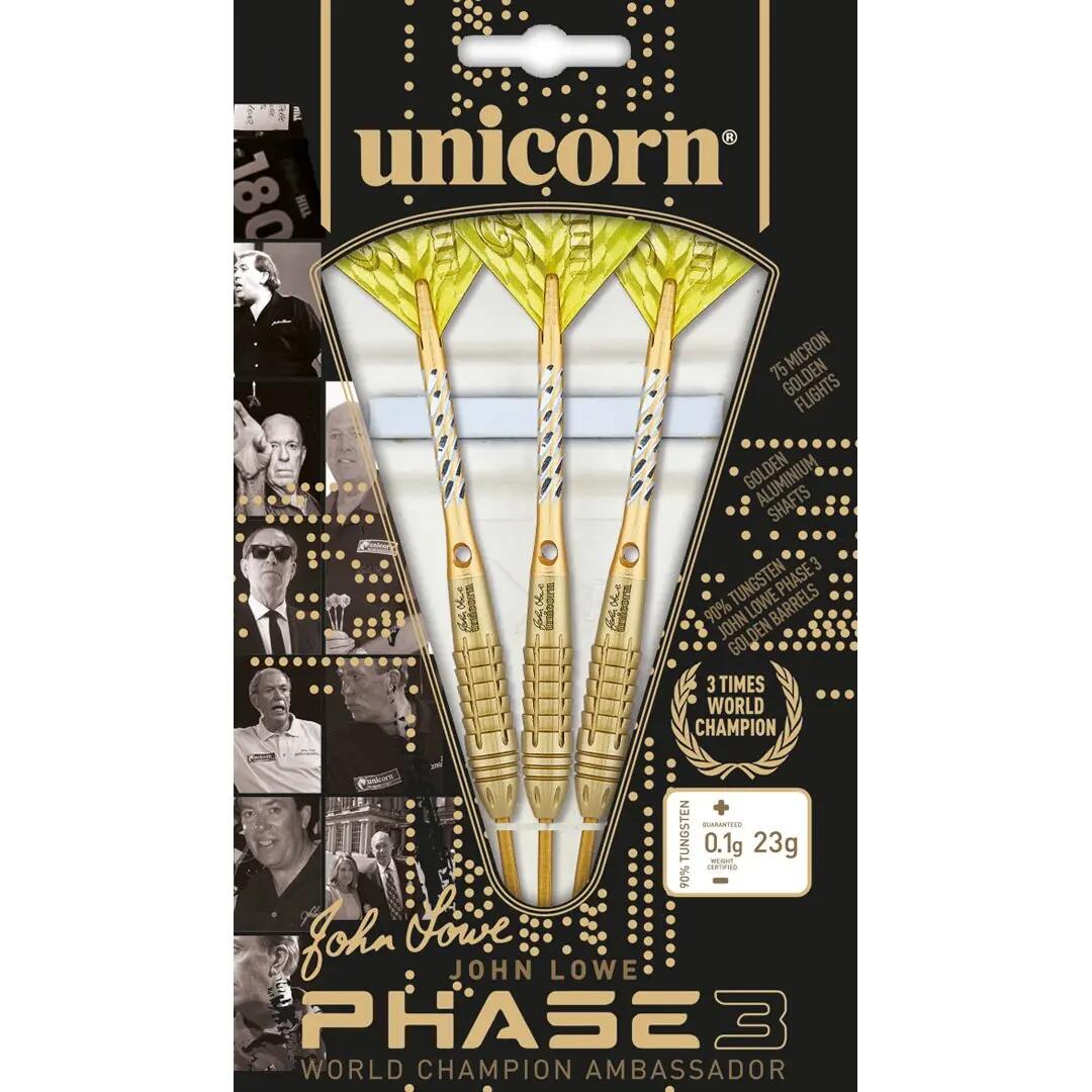 John Lowe Phase 3 90% Tungsten Dartpijlen 5/5