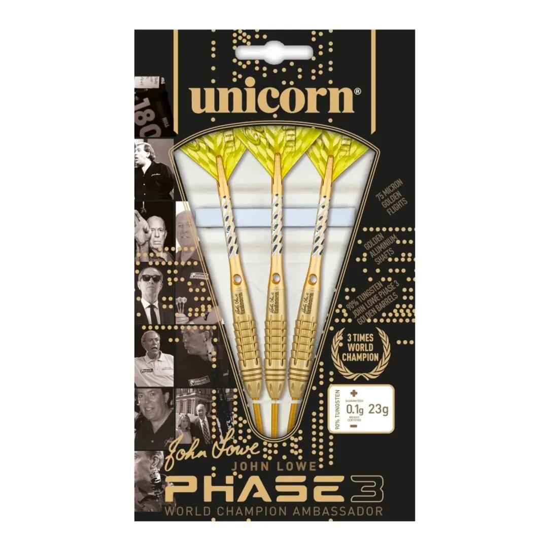 John Lowe Phase 3 90% Tungsten Dartpijlen 4/5