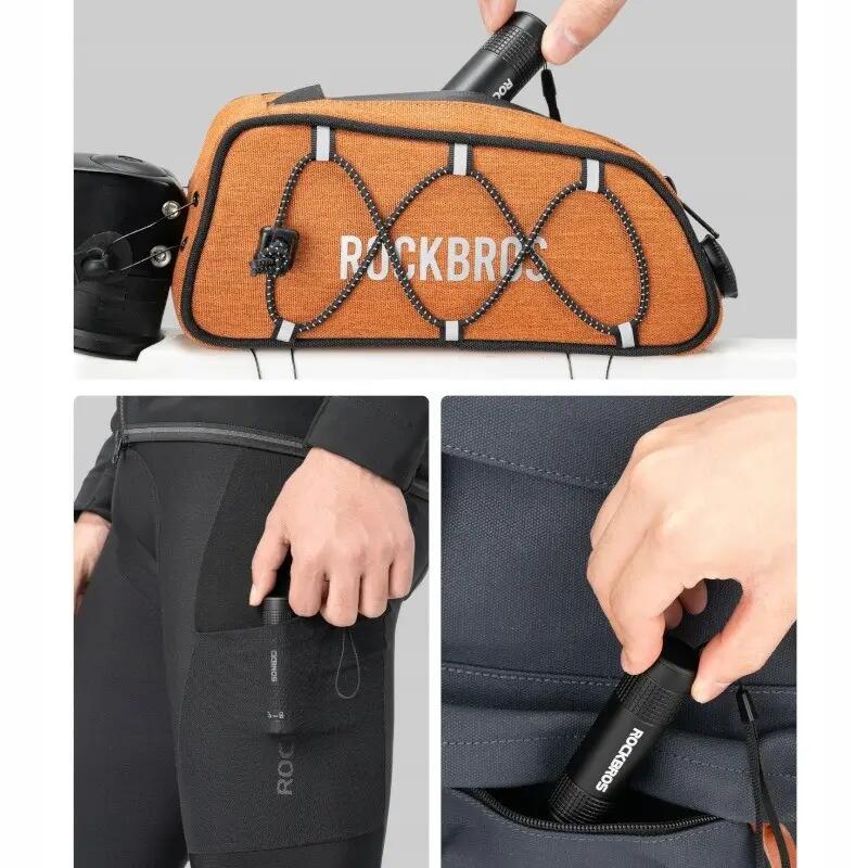 Zestaw narzędzi rowerowych grzechotka 8w1 bity etui do roweru 120g Rockbros 6/7
