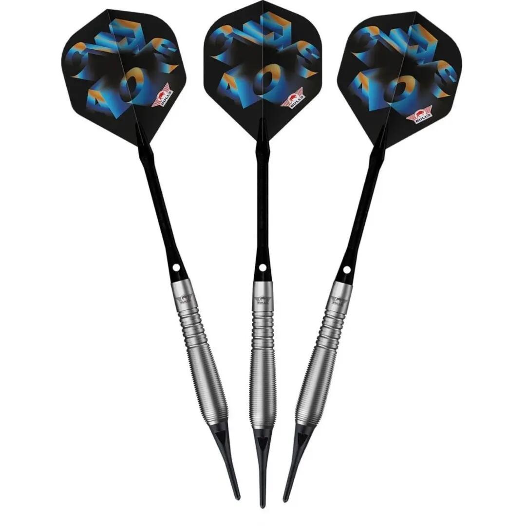Chaos Blue 90% Dartpfeile Softdart 5/7