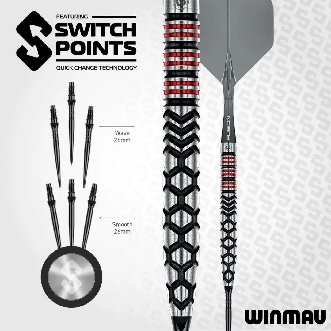 Fornax Tapered 90% Wolfraam Switch Dartpijlen 6/7
