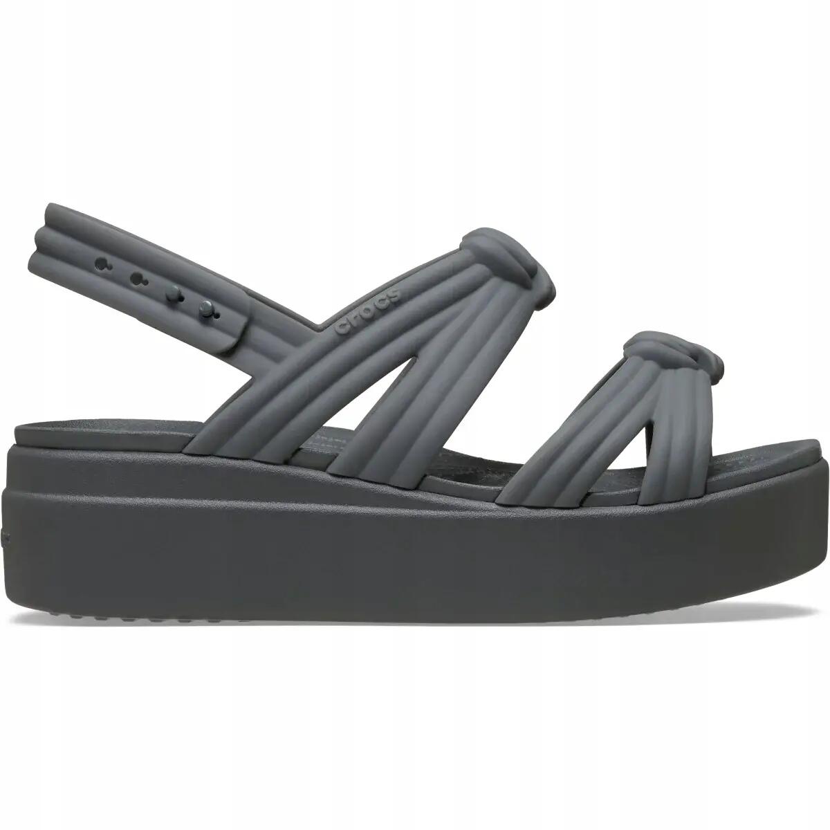 Sandały Dla Dorosłych Crocs Brooklyn Knot Low Wedge Sandal 3/6