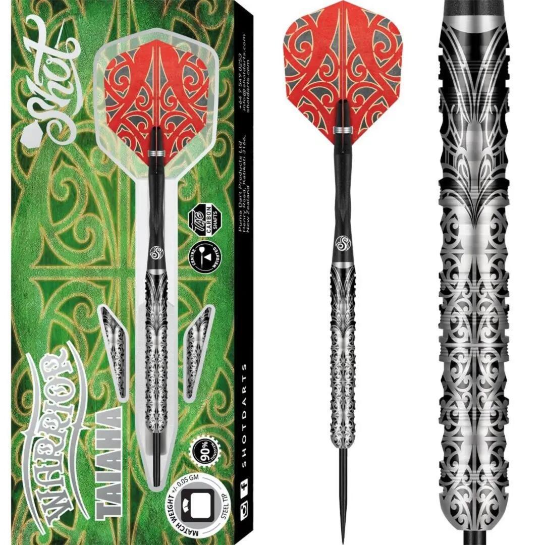 Warrior Taiaha 90% Tungsten dartpfeile 2/5