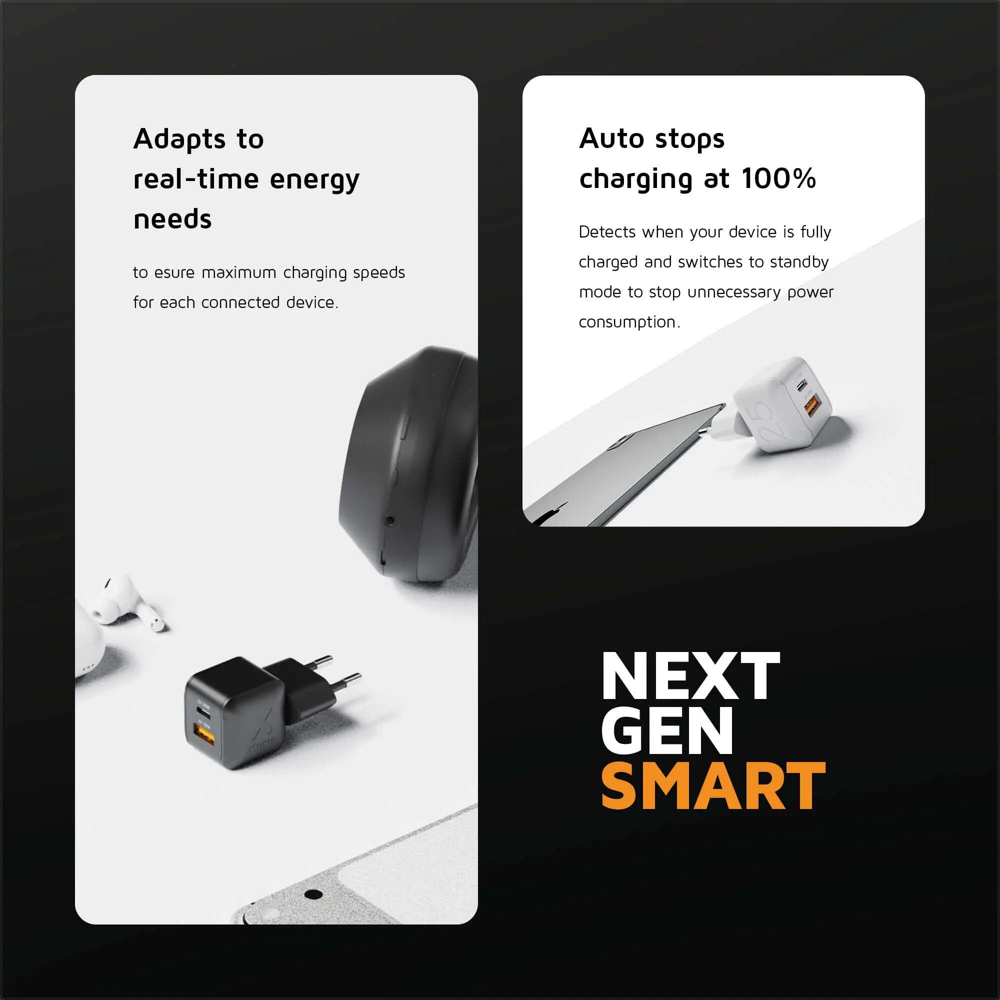Cargador universal - Adaptador NextGen de 25 W - Cargador - Blanco 7/7