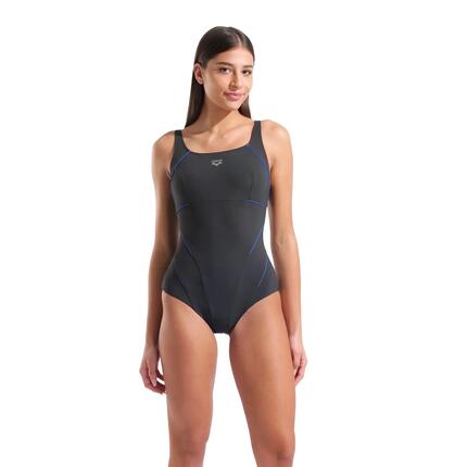 Maillot de bain Arena Jewel Low C Cup R Nuit Gris Bleu vif