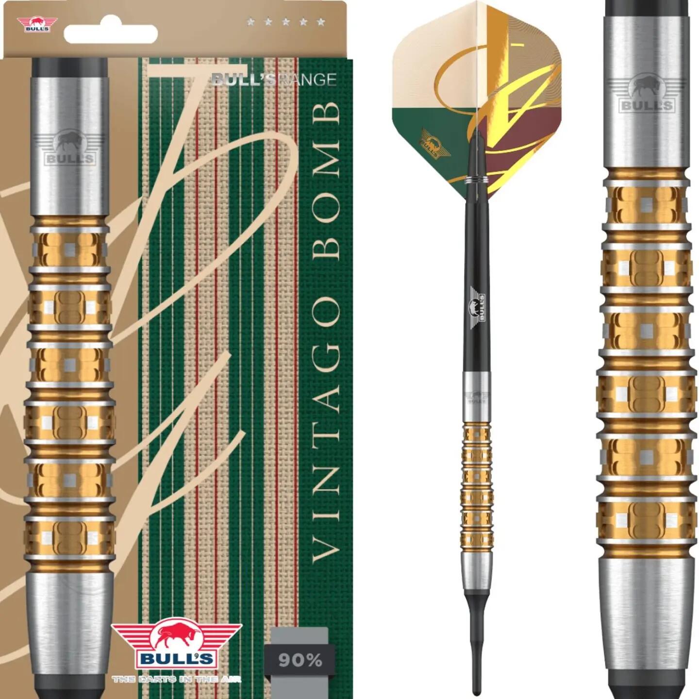 Vintago Bomb 90% Tungsten Softtip Dartpijlen 2/6